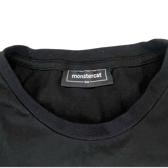 Monstercat T-Shirt Men’s Size Small Black White EDM Music Electronic Dance - Picture 5 of 12